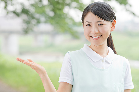 写真：受付・見学のイメージ